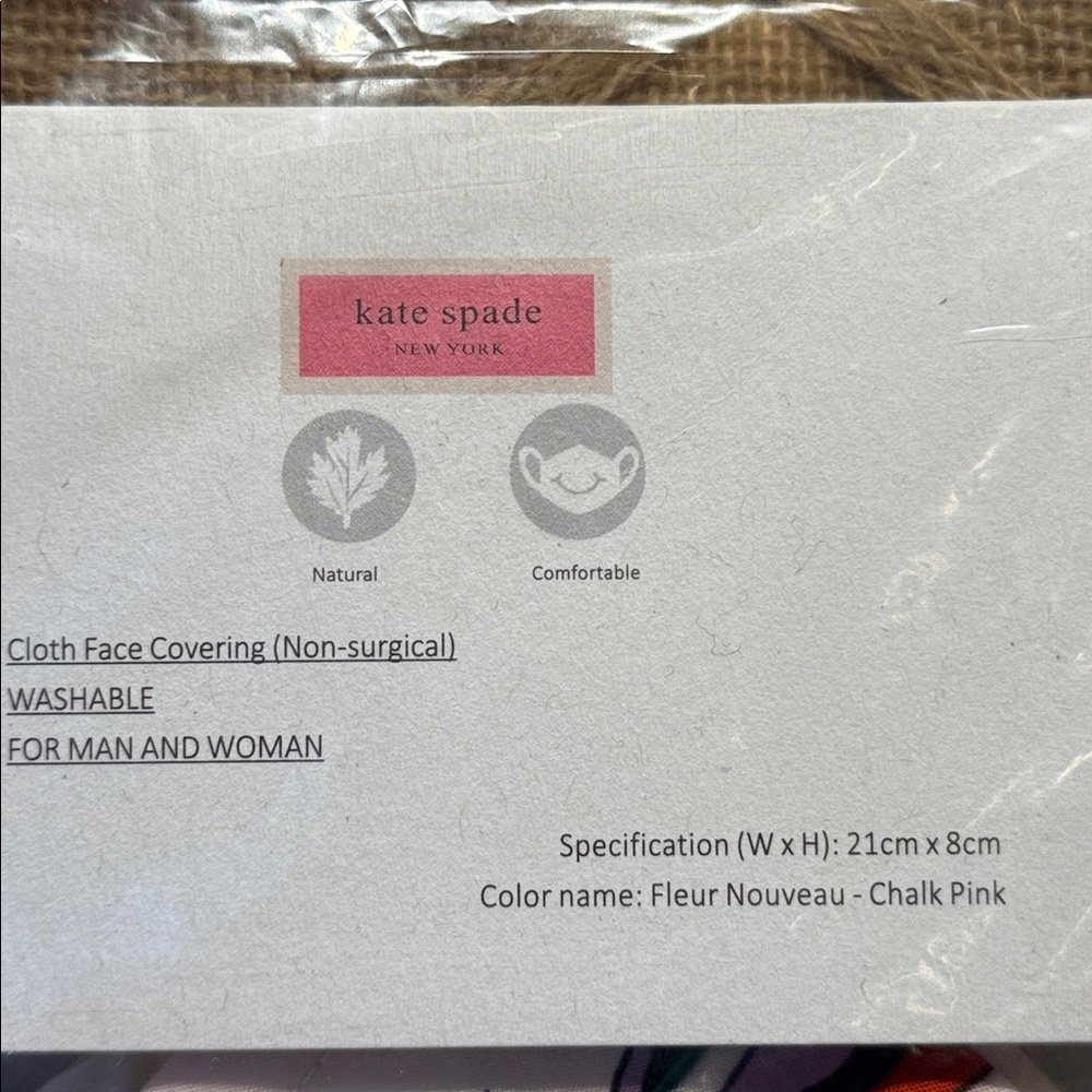 KATE SPADE FACE MASK - Picture 2 of 4